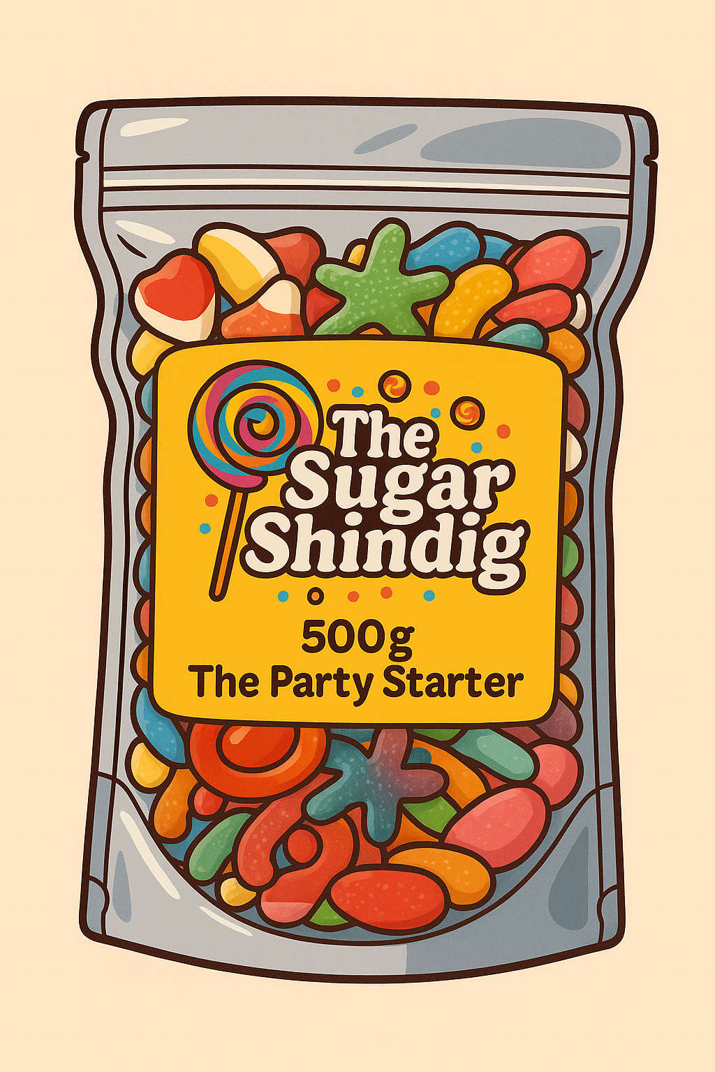 The Party Starter - 500g – The Sugar Shindig